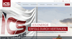 Desktop Screenshot of ics-energie.de